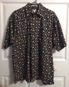 Pierre Cardin Kurzarmhemd mit Print Herren, Large - Bild 1 von 3