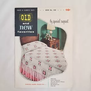 Vintage 1954 J&P Coats & Clark's Old and New Favorites #308 Pattern Book - Picture 1 of 5