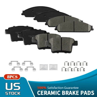 Керамические передние и задние тормозные колодки для Ford Freestyle Taurus Mercury Montego Sable - Изображение 1 из 4