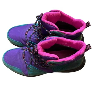 Columbia Out-Dry Botas Verde/Púrpura/Rosa Impermeables Para Hombre Talla 14 - Imagen 1 de 10
