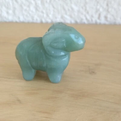 Antique Aries Figurine brought from Asia. From stone. Handmade. - Image 1 of 4