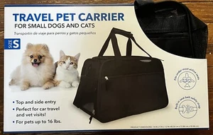 Reisetransportbox für kleine Haustiere für Tierarztbesuch / Autoreisen bis zu 16 Pfund - Bild 1 von 3