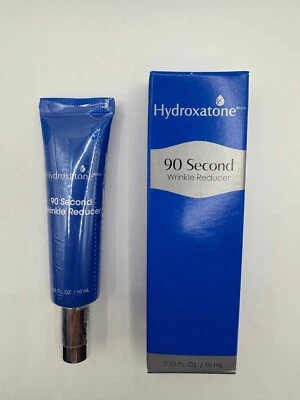 Hydroxatone 90 Second Wrinkle Reducer 0.33 Fl. Oz Tube Sealed - NEW  - Image 1 of 2