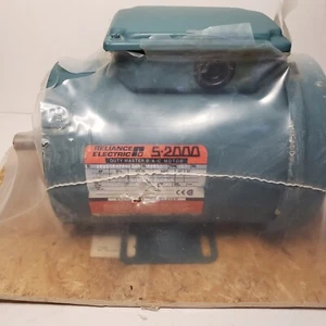 1 HP Motor Reliance Electric S-2000 Duty Master (C56S1547P) 3450 RPM 115/230V - Picture 1 of 6