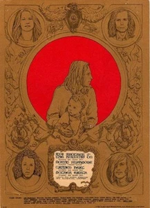 Big Brother & The Holding Company FD072 Family Dog Avalon 1967 Postcard Joplin - Picture 1 of 2