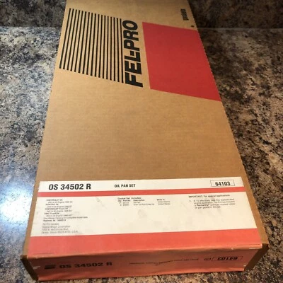 ¡Juego de juntas de cárter de aceite de motor NOS Fel-Pro OS 34502 R! F+S! Foto 1 de 4