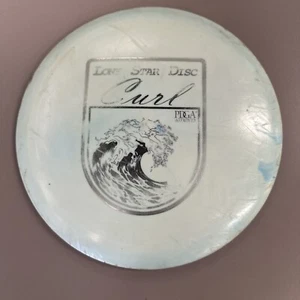 disc golf Lone Star Discs Alpha Curl 173g light blue preowned - Picture 1 of 5
