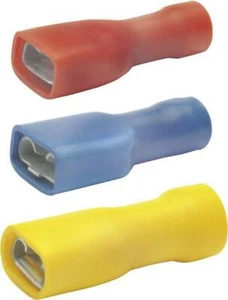 Cosses électrique isolées 6,3 mm à sertir automobile lot de 10 à 100 - Imagen 1 de 17