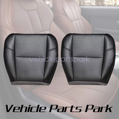 Cubierta de asiento de cuero de CA inferior para conductor y pasajero Cadillac Escalade 2007-2013 Foto 1 de 4