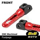 BOB CNC Front Rider Foot Pegs RED For Ducati Monster S4RS 06 07 08