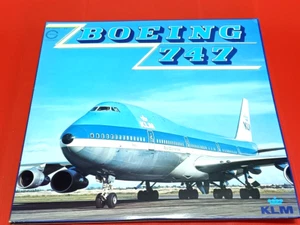 KLM Royal Dutch Airlines B-747 Vinyl) 12" + großes Cocpit Poster - Japan - Bild 1 von 12