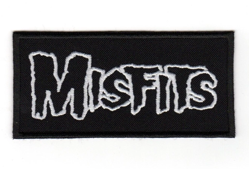 Misfits Sew-on Patch | American Horror Hardcore Punk Rock Heavy Metal Band Logo - Image 1 of 1