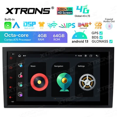 Android 8-Core 64GB 4G LTE Car GPS Radio Stereo WIFI BT For Audi A4 S4 RS4 B6 B7 - Image 1 of 4