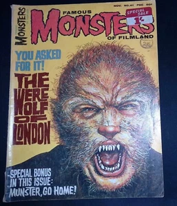 Famous Monsters Of Filmland #41 Silver Age Warren Magazines - Picture 1 of 2