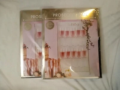 2-Ginger Ray Prosecco墙面包装。 每个都有 2 个支架和 10 个玻璃支架。 — 第 1/4 张图片