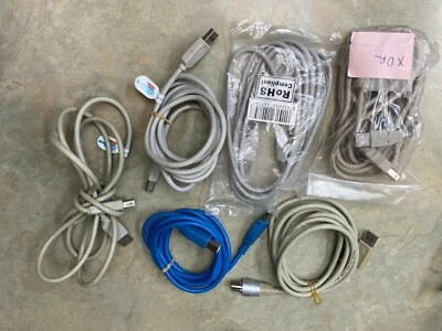 High Speed USB A TO B Cable Lot - Image 1 of 4
