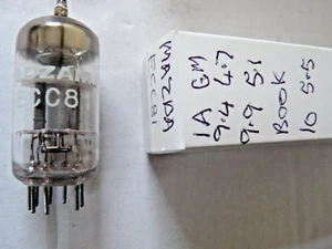 ECC81 12AT7 Mazda   Valve Tube  New Old Stock  1pc   Dec21C - Picture 1 of 3