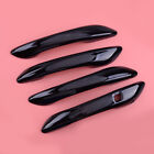 Glossy Black Side Door Handle Cover Trims Fit For Hyundai Elantra 2021 2022