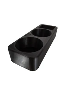 Double Cup Holder Compatible with BMW E30 - Picture 1 of 4