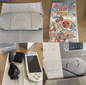 Sony PSP-3000 Mystic Silver Console Bundle w/Charger 10 Games Box Excellent + #2 - Picture 1 of 17