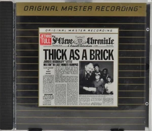 Jethro Tull THICK AS A BRICK cd MFSL Master Recording 24kt Gold ULTRADISC JAPAN - Picture 1 of 3