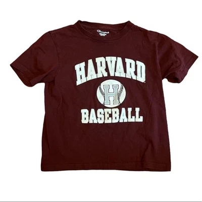 Camiseta de béisbol Champion Brand Harvard talla juvenil pequeña Foto 1 de 2