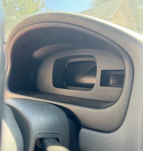 96-00 Civic Dash Cluster FLUSH MOUNT for FT550 FT450 nano WBO2 EK EJ EM1 - Picture 1 of 3
