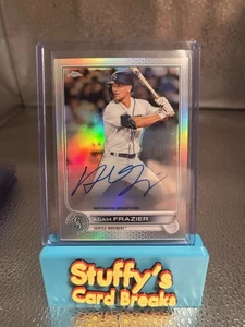 2022 Topps Chrome Adam Frazier refractor auto #/499 Mariners! - Picture 1 of 2