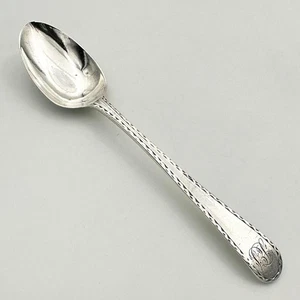 CUCHARADITA GEORGE III CORTE BRILLANTE PLATA ESTERLINA LONDRES c1780 GEORGE SMITH (III) - Imagen 1 de 3