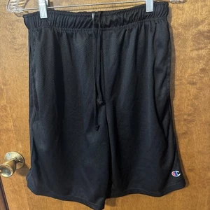 Champion Herren Gym Shorts, leicht schwarz Medium Sportshorts Taschen - Bild 1 von 11