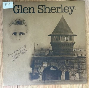 Glen Sherley, 1972 NM Vinyl LP. Johnny Cash sang his Greystone Chapel at Folsom - Picture 1 of 8