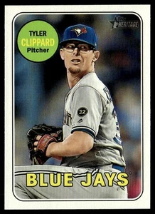2018 Topps Heritage Tyler Clippard Toronto Blue Jays #551 - Picture 1 of 2