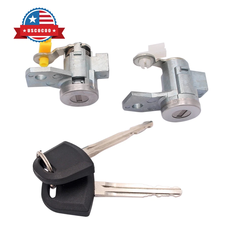 Front Door Lock Cylinder Kit Fit for 2006-2012 Chevrolet Colorado GMC Canyon H3 - Image 1 of 4