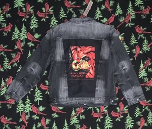 Rare Guns N' Roses/Metallica 1992 Oakland Stadium Concert Denim Jacket Sz Xl NWT - Picture 1 of 9