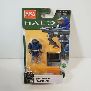 Mega Construx Halo Infinite Spartan Mark VII Series 13 Figure Mini New - Picture 1 of 2