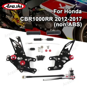 For HONDA CBR1000RR 2012 - 2020 2019 2018 Adjustable Rearsets Footrest Foot Pegs - Picture 1 of 6