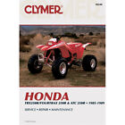 Clymer M348 Service Shop Repair Manual Honda Trx 4Trx / ATC 250R 85-89