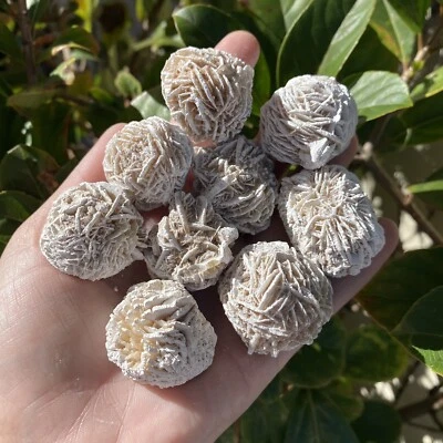 250 Grams of DESERT ROSE GYPSUM CRYSTALS & Meaning Card- Natural Rough Minerals - image 1 of 4