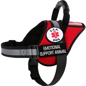 Emotional Support Animal Harness ESA Dog Vest | Pocket Handle |ALL ACCESS CANINE - Picture 1 of 12