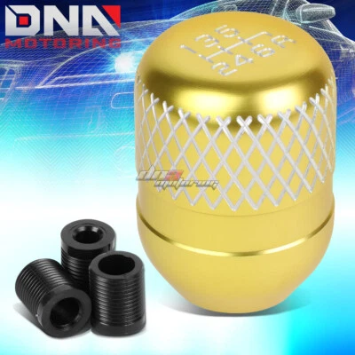 6-скоростной MT механическая коробка передач Stick переключения ручки золото с M8/M10/M12 адаптер - Изображение 1 из 4