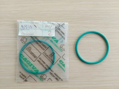 HUSQVARNA WR 360 CR 250 360 KTM GUARNIZIONE O RING SCARICO EXHAUST GASKET - Imagem 1 de 4