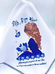 12 MIS QUINCE FAVORS RECUERDOS DE QUINCEANERA NAPKINS FAVORS 15 AÑOS - Picture 1 of 5