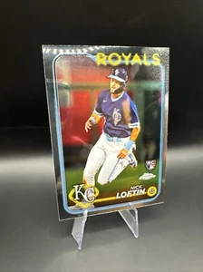 2024 Topps Chrome Base #183 Nick Loftin - Kansas City Royals - Picture 1 of 2