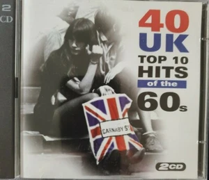 40 UK Top 10 Hits Of The 60s 2Cd.Uk import - Foto 1 di 2