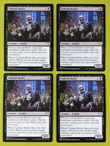 Undead Butler x4 Innistrad: Crimson Vow 4x Magic the Gathering MTG - Picture 1 of 1