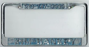 Los Angeles California Kim-Hankey Koreatown Vintage Dealer License Plate Frame - Picture 1 of 1