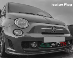 Abarth 595 Styling- Outline Letters - Diffuser Badge Multiple Colours - Picture 1 of 12