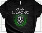Scottish Clan Lamont Surname Scotland Tartan and Clan Badge