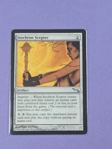 MTG: Magic The Gathering: Isochron Scepter- Uncommon - Near Mint - Picture 1 of 2