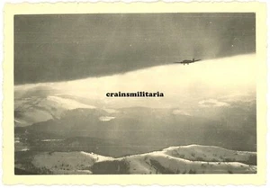 Orig. Foto Luftbild Junkers Ju 52 über Karpathen Polen Slowakei 1941 - Bild 1 von 1